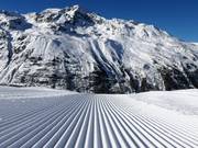 Very good slope grooming