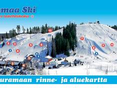 Trail map Peuramaa