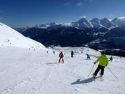 Easy slopes at the Gendusas chairlift