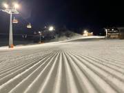 Night skiing