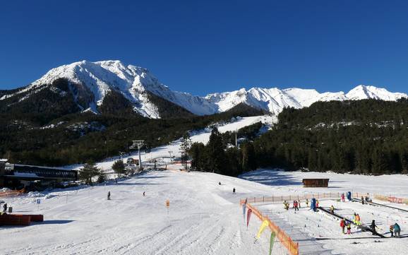 Skiing in the Gurgltal