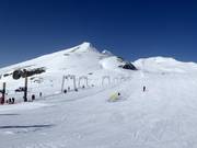 Wide slopes at the Vorab Glacier