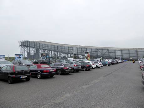 Western Germany: access to ski resorts and parking at ski resorts – Access, Parking SnowWorld Neuss