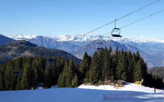 Skiing in Lavarone