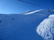 Deep snow slope in Brigels/Waltensburg/Andiast
