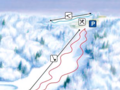Trail map Kaķīškalns
