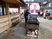 There is a barbecue at the valley station.