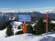 Slope signage in Hochoetz
