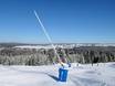 Snow reliability Ore Mountains (Krušné hory) – Snow reliability Plešivec – Abertamy
