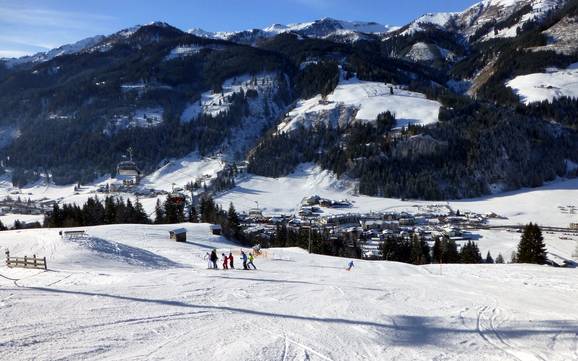 Skiing in Kleinarl