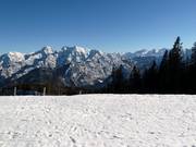 View from the Unternberg in the direction of Austria