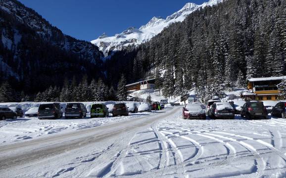 Stubachtal: access to ski resorts and parking at ski resorts – Access, Parking Weissee Gletscherwelt – Uttendorf