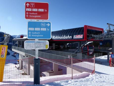 Epic Pass: orientation within ski resorts – Orientation Saalbach Hinterglemm Leogang Fieberbrunn (Skicircus)