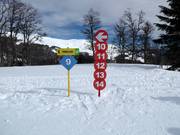 Slope signage Kolašin 1600