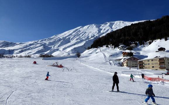 Highest base station in the Urserental – ski resort Realp