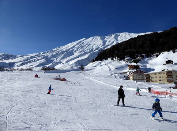 The ski slope in Realp