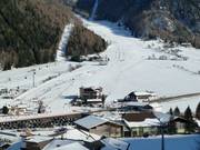Practice area in Vals at the Schilling gondola lift