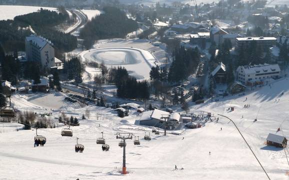 Central Ore Mountains: accommodation offering at the ski resorts – Accommodation offering Fichtelberg – Oberwiesenthal