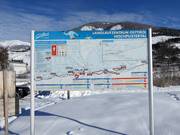 Cross-country trail map Osttiroler Hochpustertal