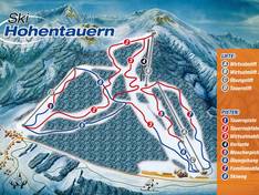 Trail map Hohentauern