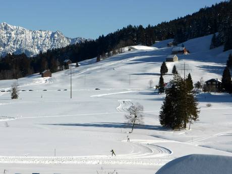 Cross-country skiing Western Alps – Cross-country skiing Wildhaus – Gamserrugg (Toggenburg)