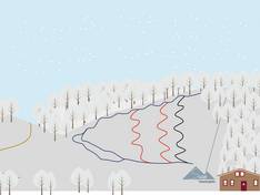 Trail map Traifelberg – Honau (Lichtenstein)