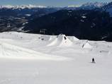 New large snowpark for freestylers