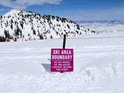 Ski area boundary