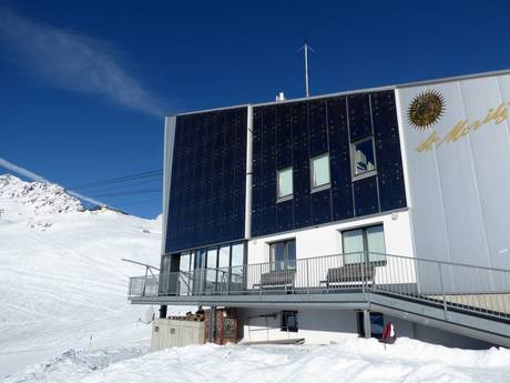 Engadin St. Moritz: environmental friendliness of the ski resorts – Environmental friendliness St. Moritz – Corviglia