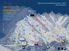 Trail map Vigla Pisoderi/Verno – Florina