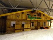 Après-ski tip Carlsberg finish bar