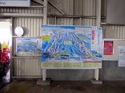 Slope map at the mountain station