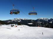 Slopes at the 8-seater chairlift Kapellen