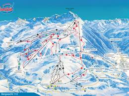 Trail map Sudelfeld – Bayrischzell