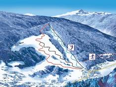 Trail map Park kralja Matjaža – Črna na Koroškem