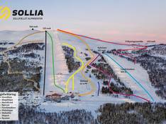 Trail map Sollifjellet