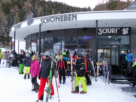 Après-ski Sesvenna Alps – Après-ski Belpiano (Schöneben)/Malga San Valentino (Haideralm)