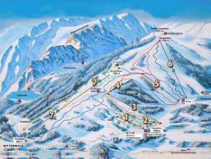 Trail map Kranzberg – Mittenwald