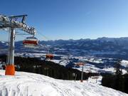 Weiherkopfbahn - 6pers. High speed chairlift (detachable) with bubble