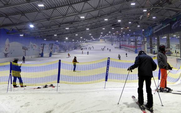 Biggest ski resort in the County of Neuss – indoor ski area SnowWorld Neuss