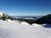 Very good slope grooming