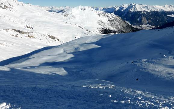 Ski resorts for advanced skiers and freeriding Oberhalbstein Alps – Advanced skiers, freeriders Savognin