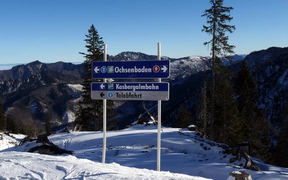 Almtal: orientation within ski resorts – Orientation Kasberg – Grünau im Almtal