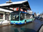 Ski bus in Kleinwalsertal