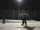 "Inschi Ischbahn" – an ice rink for the Fieschertal valley 