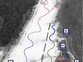 Trail map Vångabacken