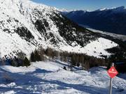 Ski route Hinteres Hochmahd from Alpjoch