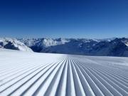 Perfect slopes and magnificent panorama at Corvatsch