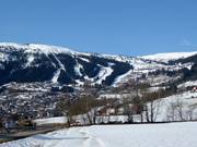View of the Voss Resort ski area