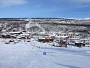 Practice slope in Hamrafjället
